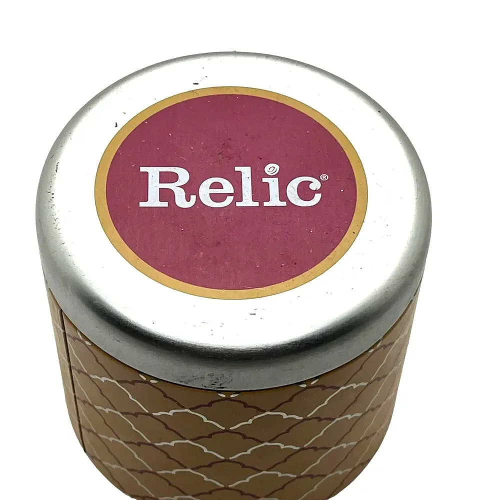 Relic Watch in Tin Stainless Steel With Papers Minor Wear Needs Battery